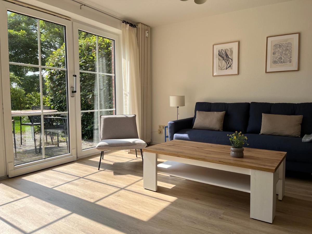 Ferienwohnung II Im Idyllischen Gulfhof Krummhörn Exterior foto